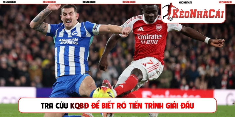 Tra cứu KQBĐ để biết rõ tiến trình giải đấu